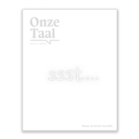 Themanummer De kracht van stilte, Onze Taal nummer 6/2023